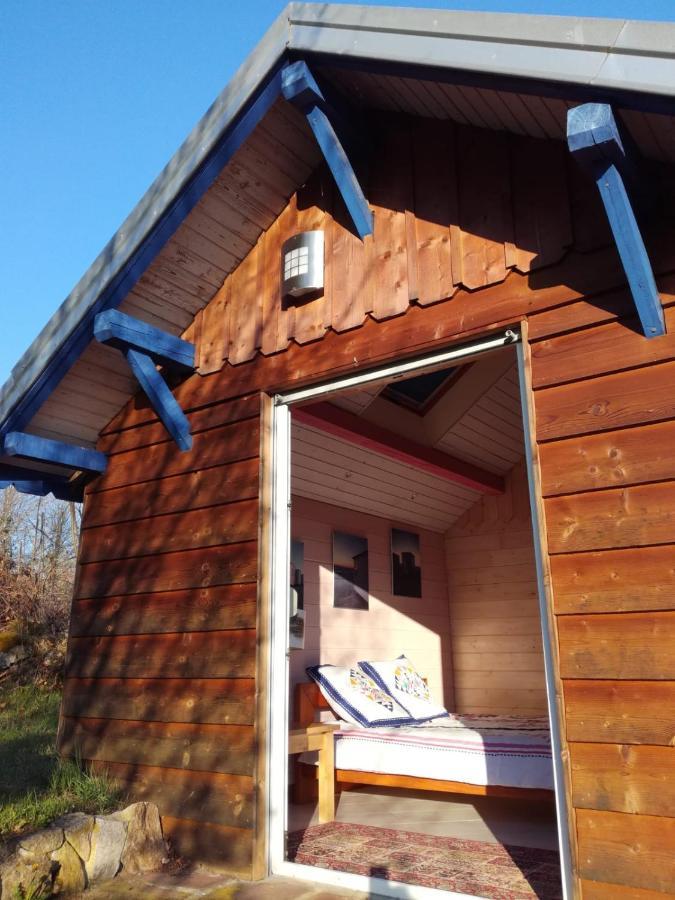 Vila Les Abris De La Hulotte Anould Exteriér fotografie