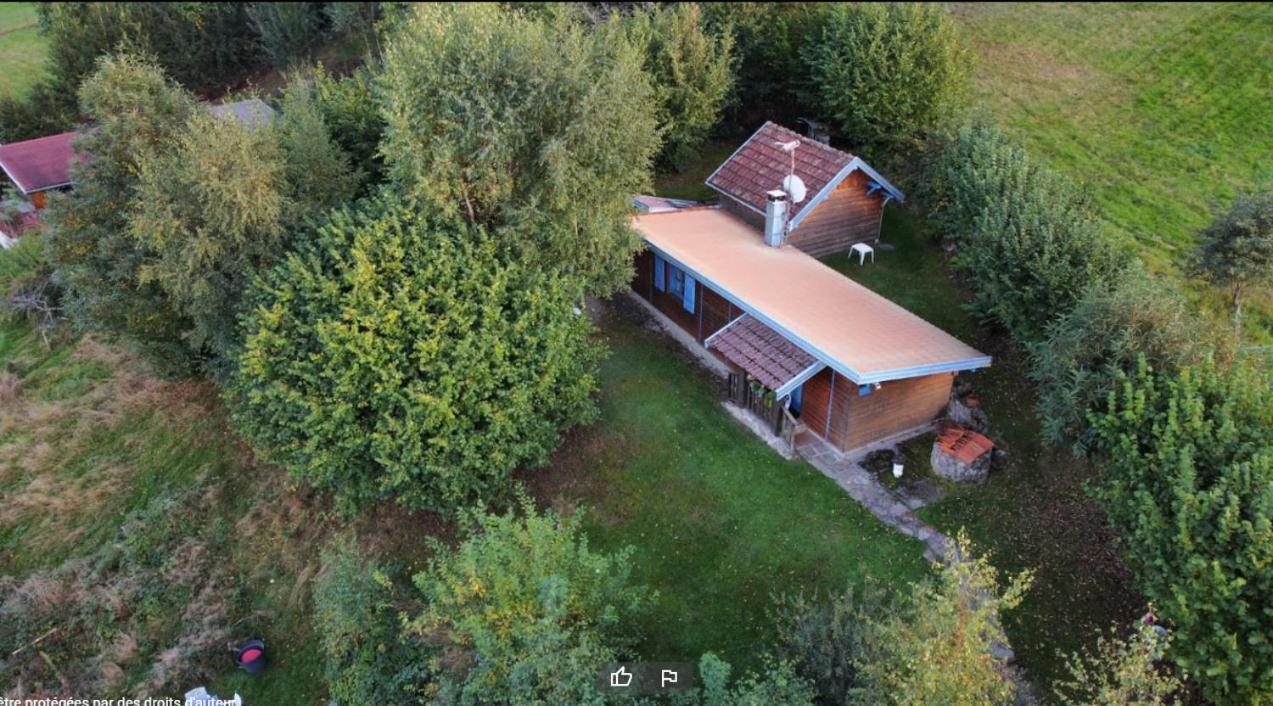 Vila Les Abris De La Hulotte Anould Exteriér fotografie
